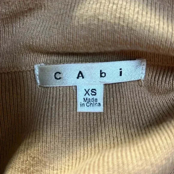 CAbi Knit Camel Color Long Cardigan Size XS - Picture 3 of 8